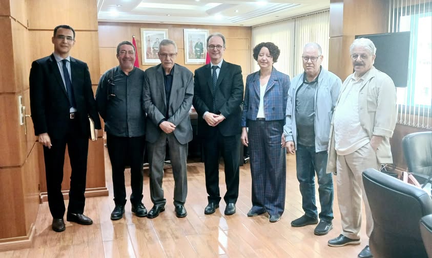 استقبال وفد عن التحالف المغربي من أجل العدالة المناخية